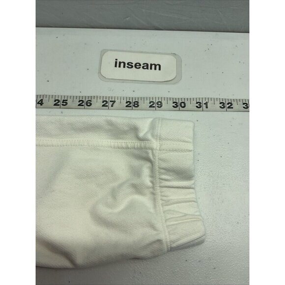 Athleta Ivory sweat pant terrycloth Joggers XS Tall pockets athleisure dance - Picture 4 of 8